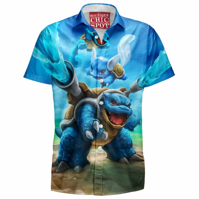 Squirtle Hawaiian Shirt