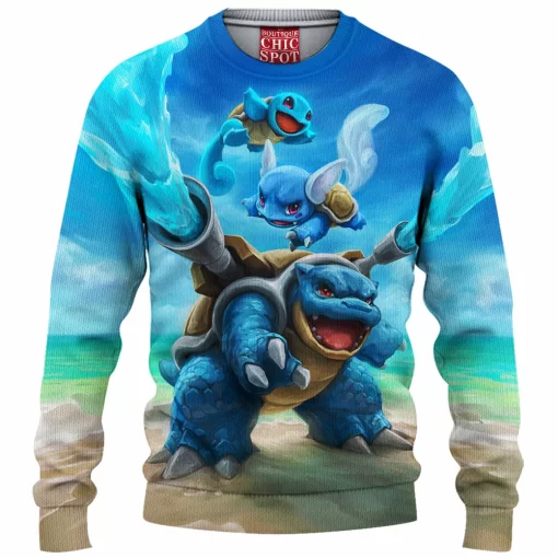 Squirtle Knitted Sweater
