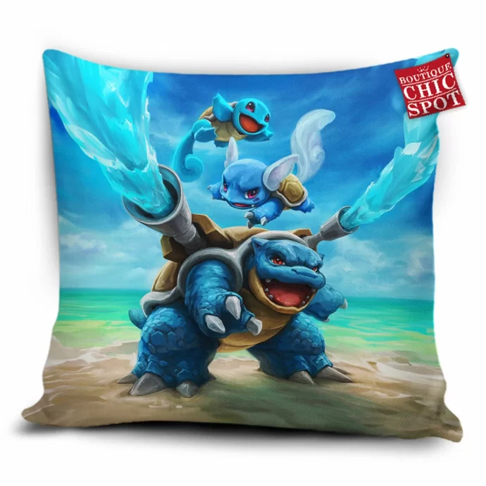 Squirtle Pillow Cover