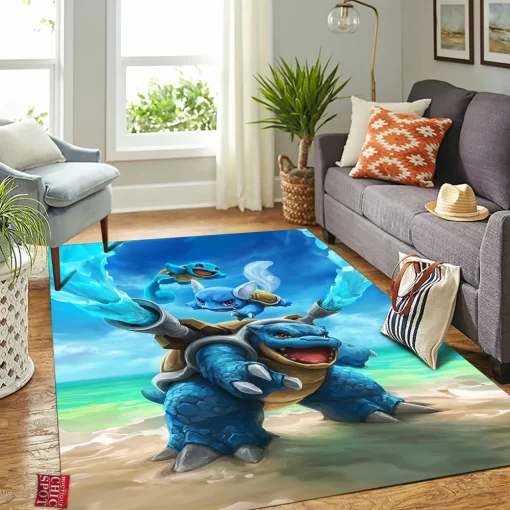 Squirtle Rectangle Rug