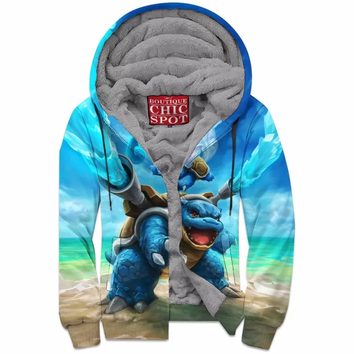 Squirtle Zip Fleece Hoodie