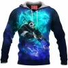 Comic Fleece-Hoodie, Storm Fleece-Hoodie, X-men Fleece-Hoodie
