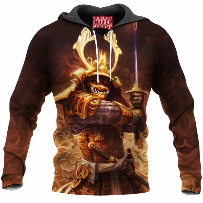 Golden Samurai Hoodie