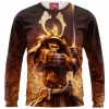Samurai Sweatshirt, Abstract Sweatshirt, Japan Sweatshirt