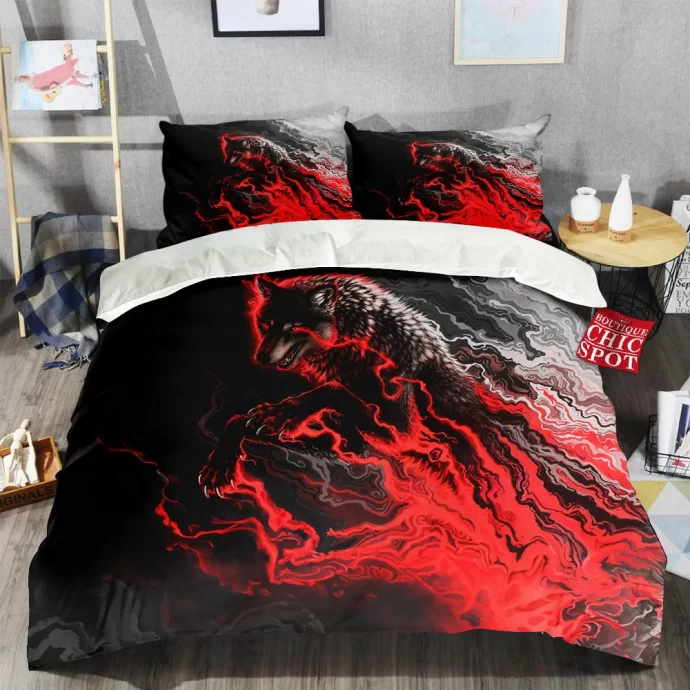 Shadow Wolf Bedding Set