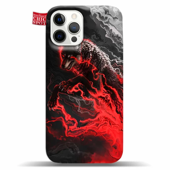 Shadow Wolf Phone Case Iphone