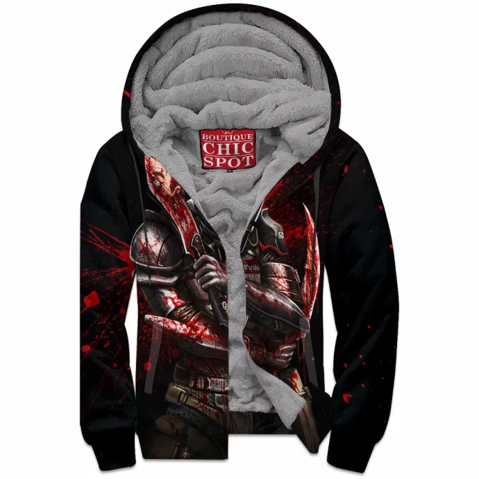 Abaddon Zip Fleece Hoodie