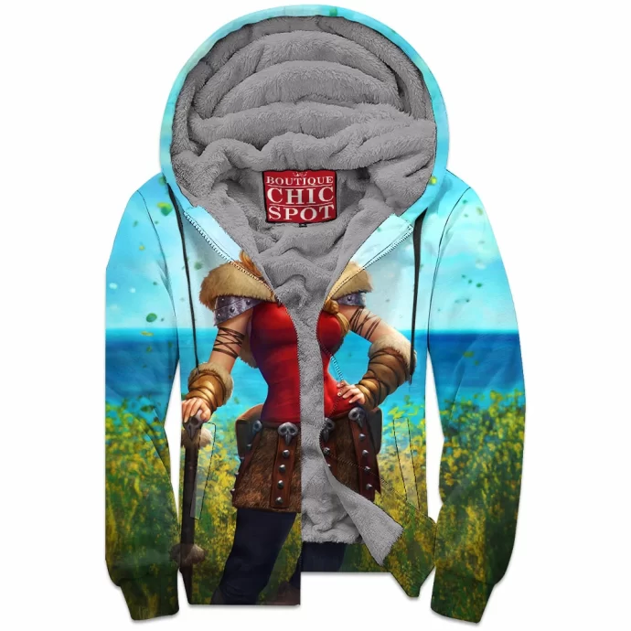 Astrid Zip Fleece Hoodie