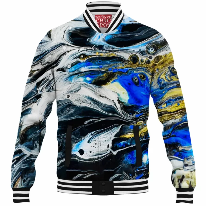 Smiling Fish Baseball Jacket