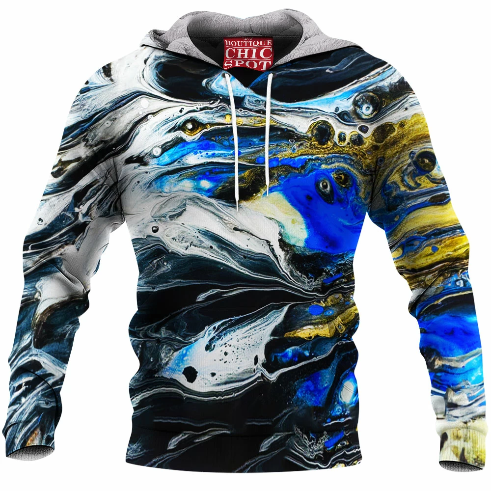 Abstract Fleece-Hoodie 1 N THAO Boutique 2109 Fleece Hoodie
