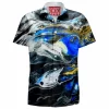 Abstract Hawaiian-Shirt