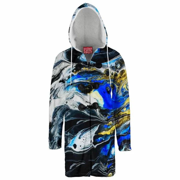 Smiling Fish Hooded Cloak Coat