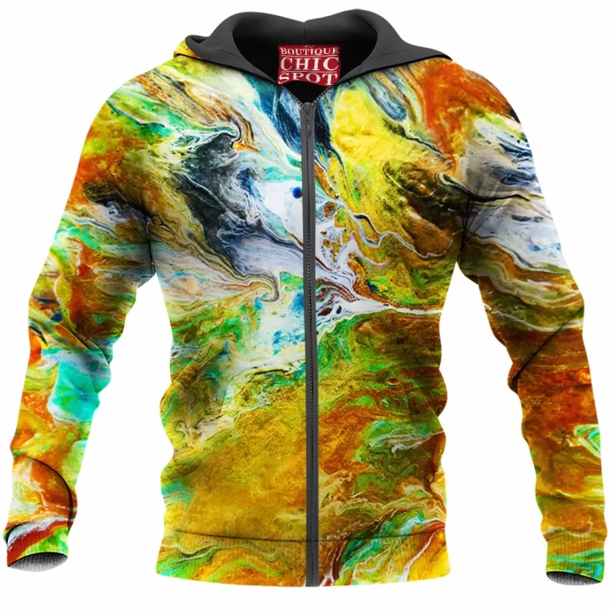 Rivulets Zip Hoodie