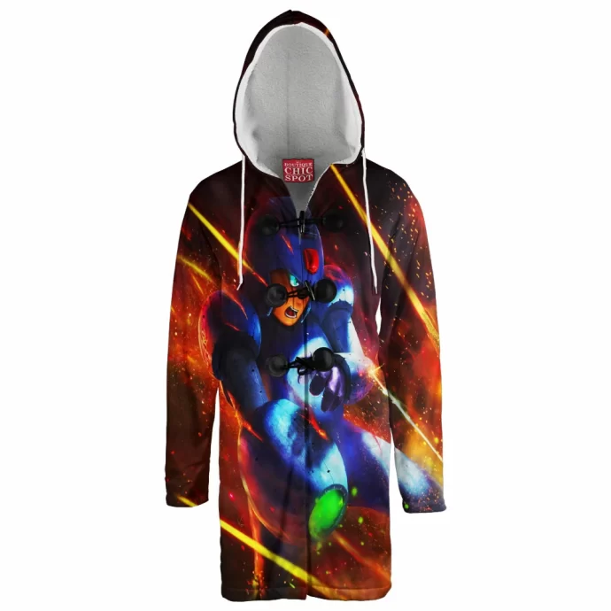 Rock Man Hooded Cloak Coat