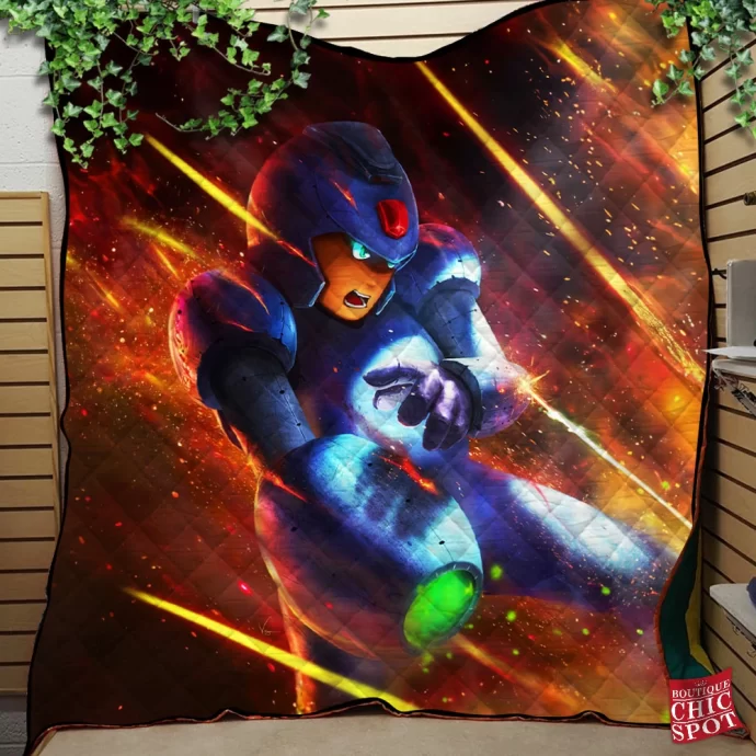 Rock Man Quilt Blanket