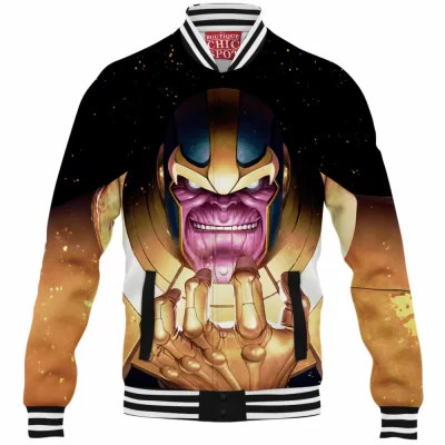 Comic Baseball-Jacket, Thanos Baseball-Jacket