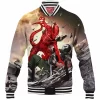 Comic Baseball-Jacket, Red Goblin Baseball-Jacket