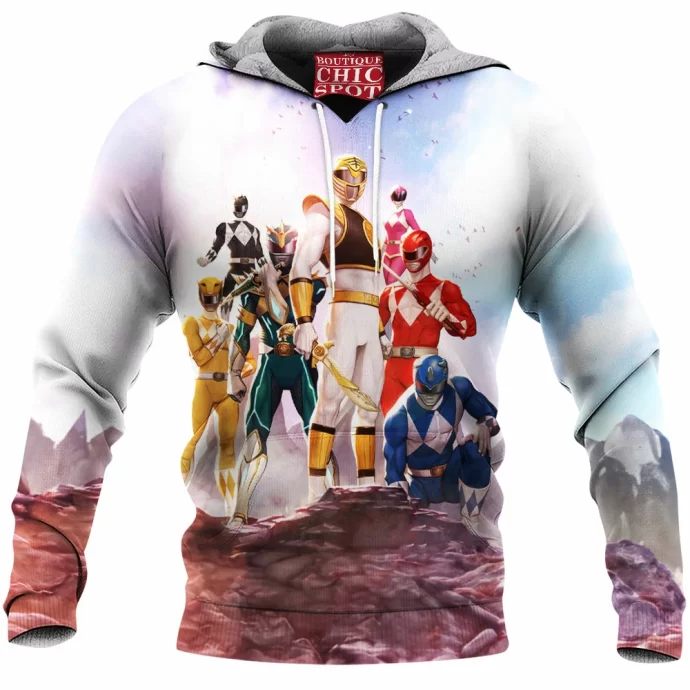 Power Rangers Mighty Morphin Fleece Hoodie