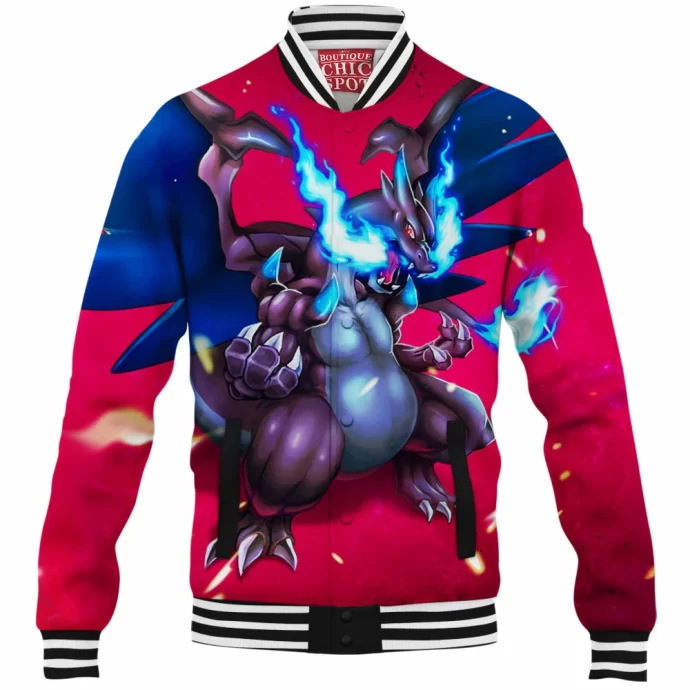 Mega Charizard Baseball Jacket