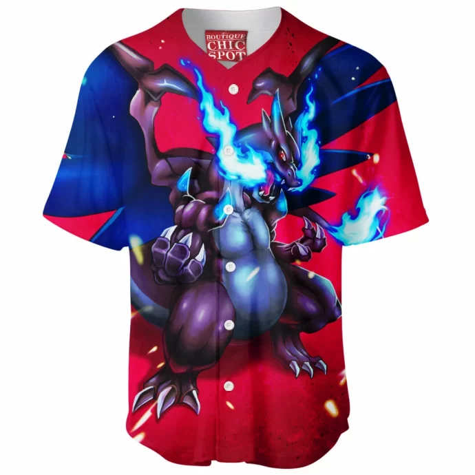 Mega Charizard Baseball Jersey