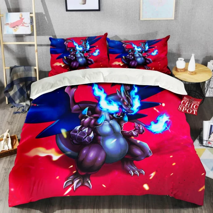 Mega Charizard Bedding Set