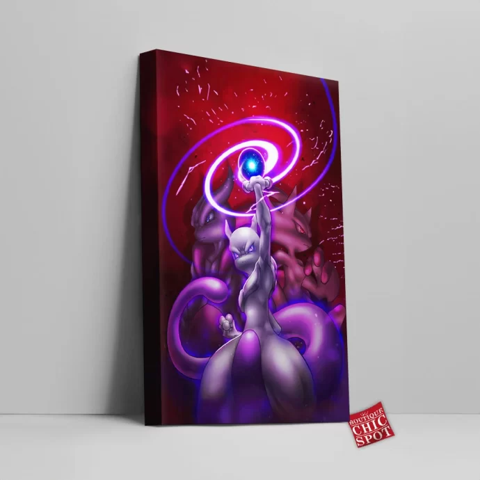 Mewtwo Canvas Wall Art