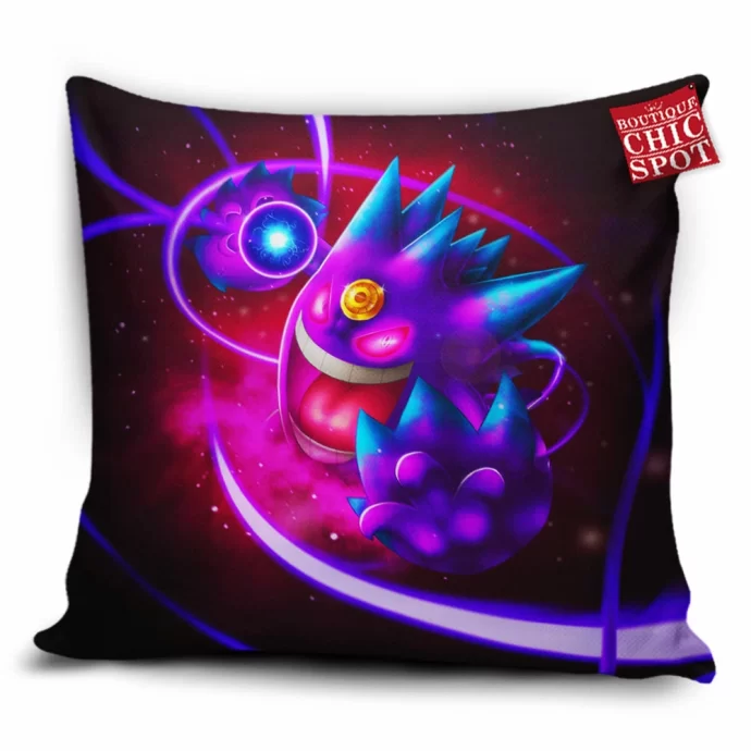 Mega Gengar Pillow Cover