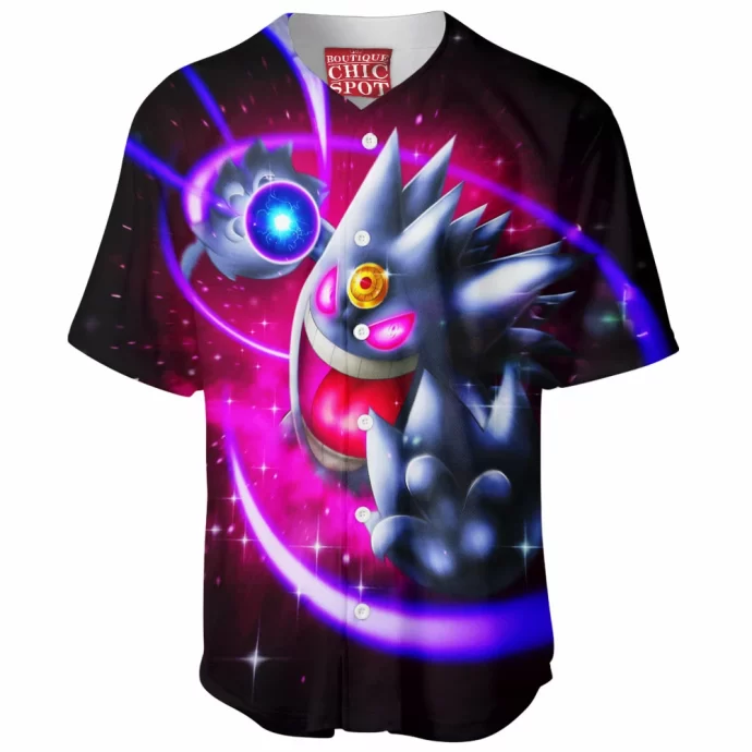 Mega Gengar Baseball Jersey