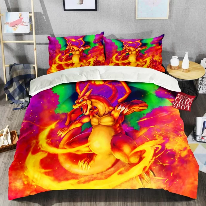 Mega Charizard Bedding Set