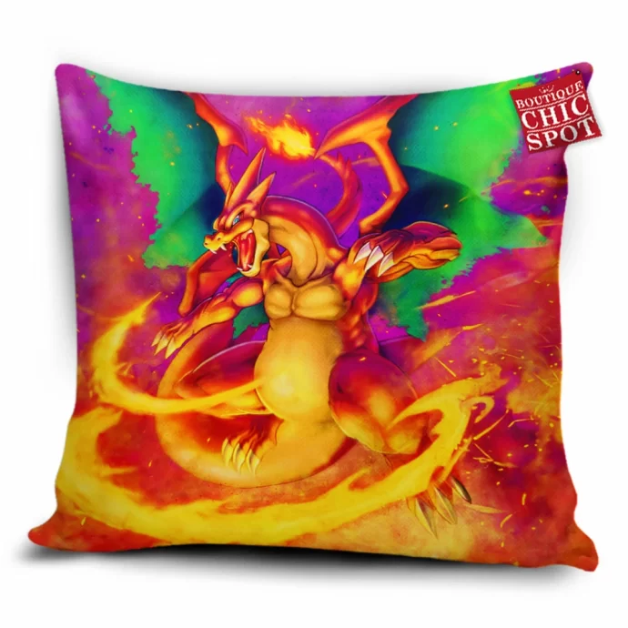 Mega Charizard Pillow Cover