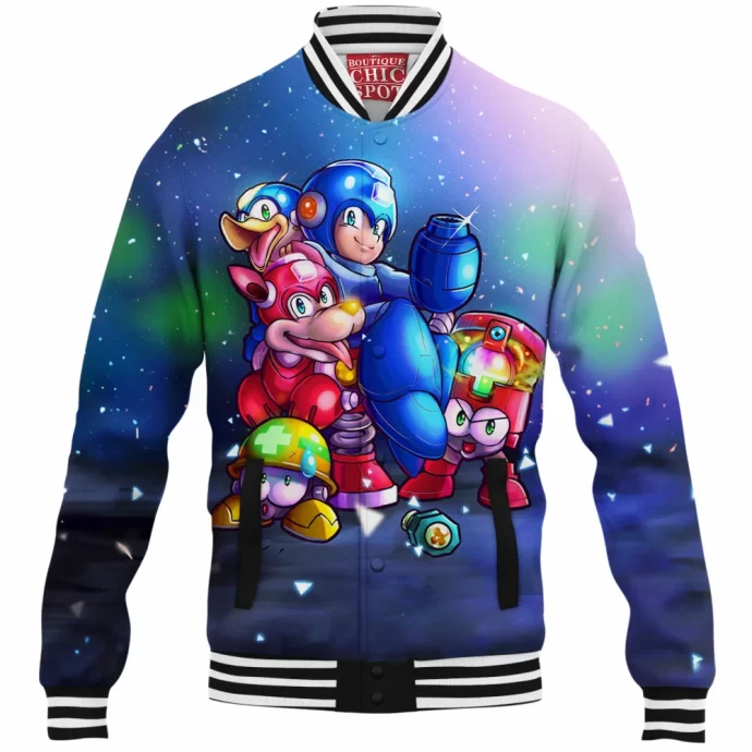 Mega Man Baseball Jacket