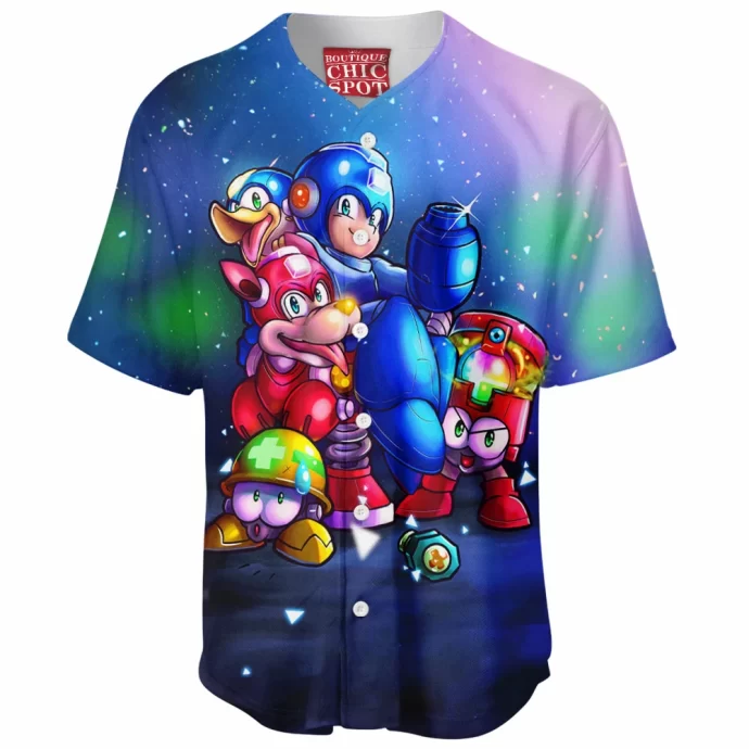 Mega Man Baseball Jersey