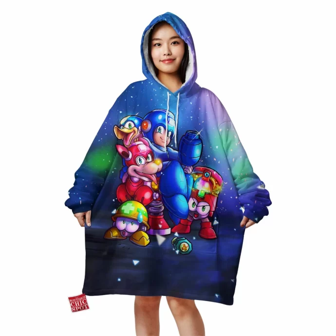 Mega Man Blanket Hoodie