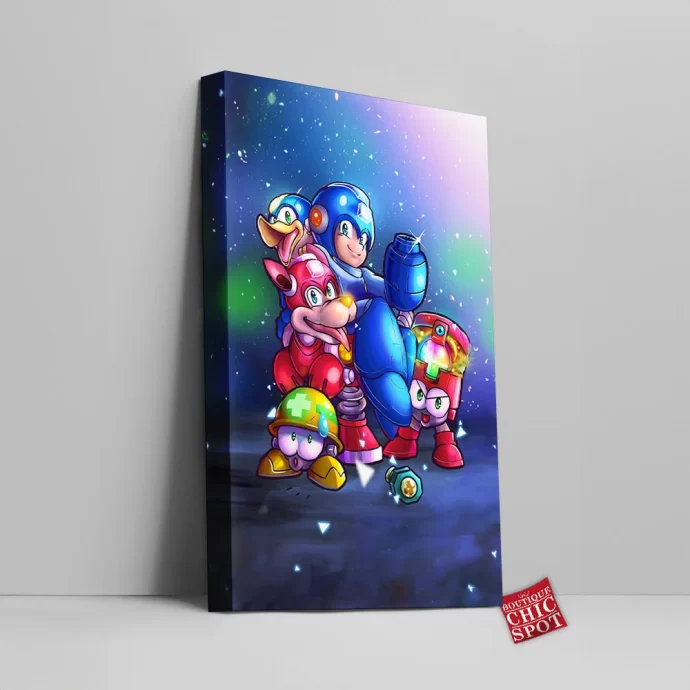 Mega Man Canvas Wall Art