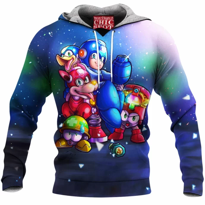 Mega Man Fleece Hoodie