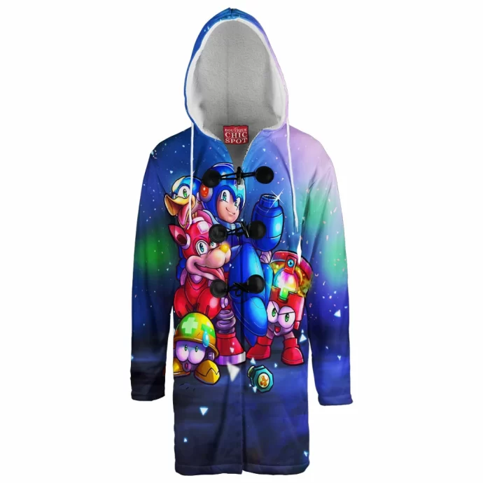 Mega Man Hooded Cloak Coat