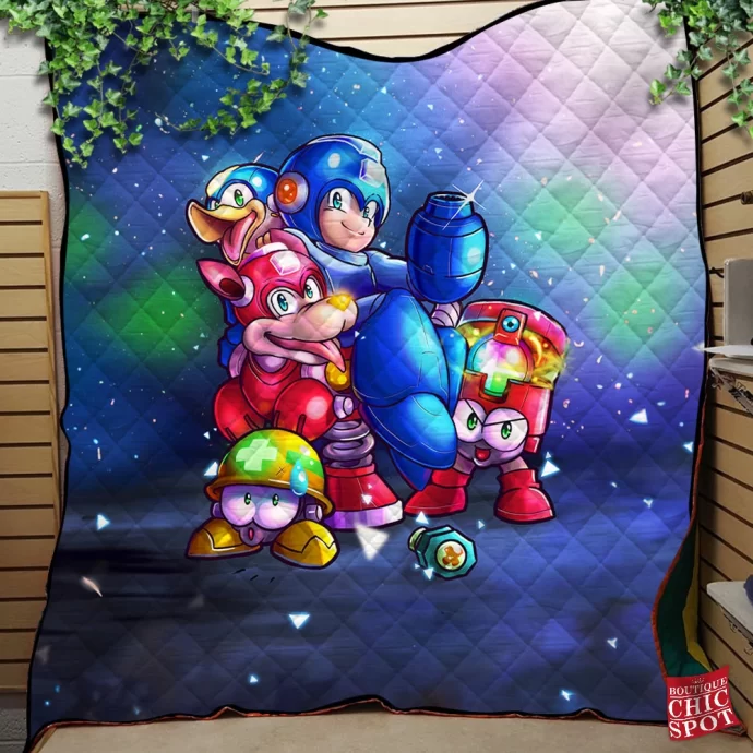 Mega Man Quilt Blanket