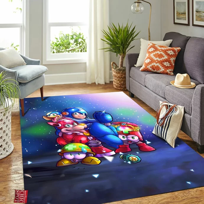 Mega Man Rectangle Rug