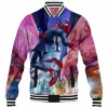 Comic Baseball-Jacket, Miles Morales Baseball-Jacket, Spider-man Baseball-Jacket