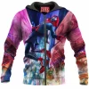 Comic Zip-Hoodie, Miles Morales Zip-Hoodie, Spider-man Zip-Hoodie