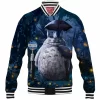 Anime Baseball-Jacket, Totoro Baseball-Jacket, Ghibli Baseball-Jacket