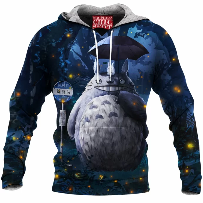 Totoro Fleece Hoodie