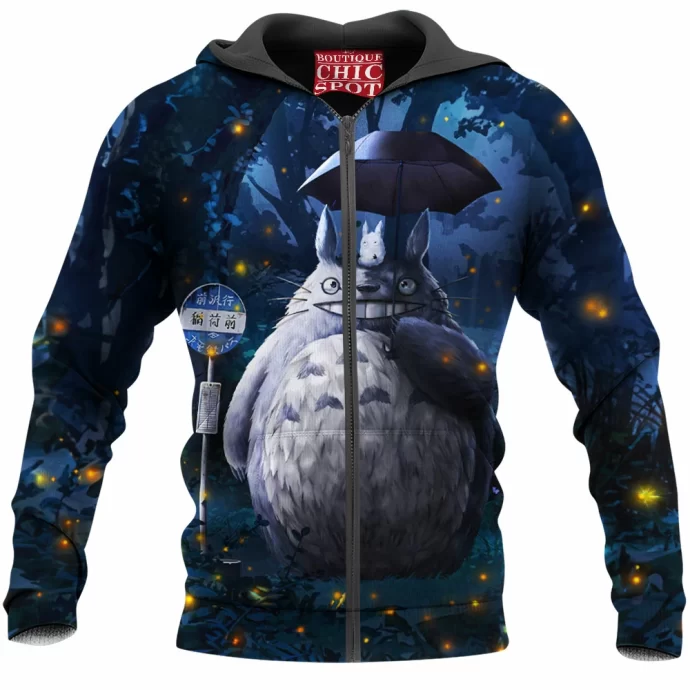 Totoro Zip Hoodie