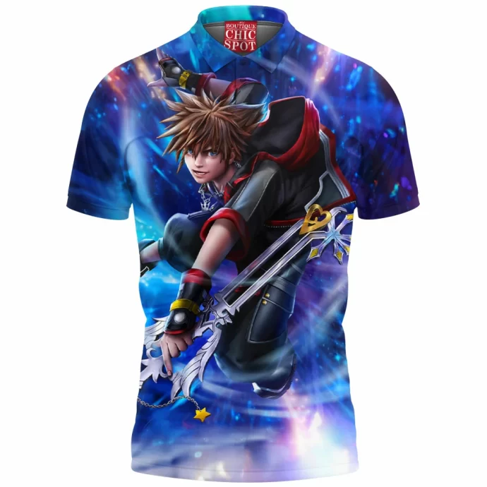 Keyblade Master Kingdom Hearts Polo Shirt