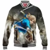 Game Baseball-Jacket, The Legend of Zelda Baseball-Jacket, Breath Of The Wild Baseball-Jacket
