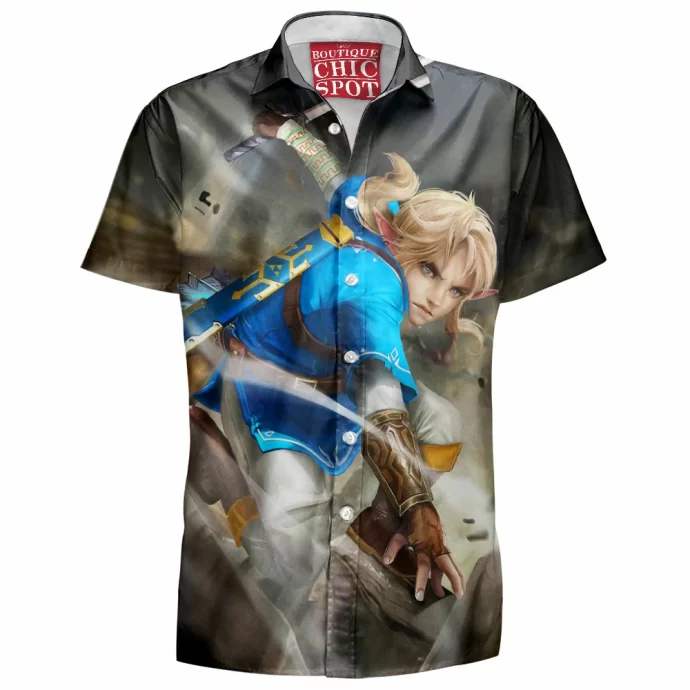 Breath Of The Wild Link Zelda Hawaiian Shirt