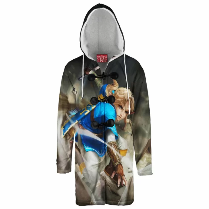 Breath Of The Wild Link Zelda Hooded Cloak Coat