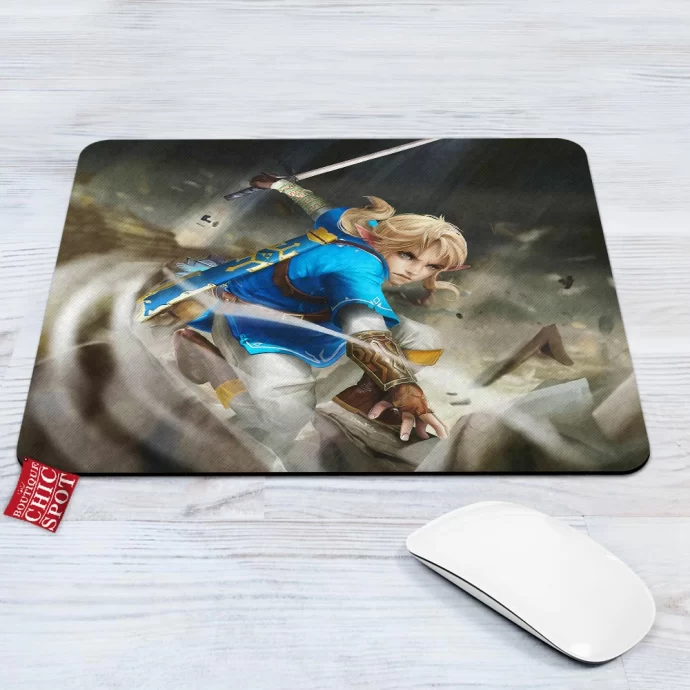 Breath Of The Wild Link Zelda Mouse Pad