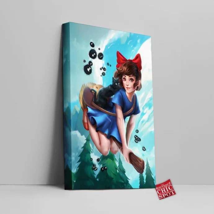 Kiki's Delivery Service Canvas Wall Art