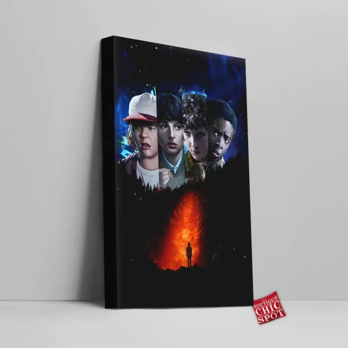 Stranger Things Canvas Wall Art